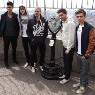 The Wanted in The Wanted Visit The Empire State Building