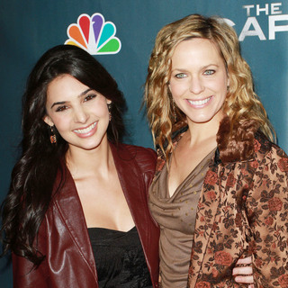 Camila Banus, Arianne Zucker in Premiere Party for "The Cape"