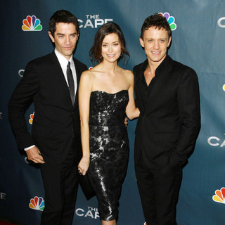 James Frain, Summer Glau, David Lyons in Premiere Party for "The Cape"