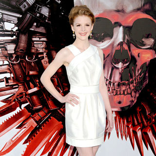 Ashley Bell in Los Angeles Premiere of 'The Expendables'