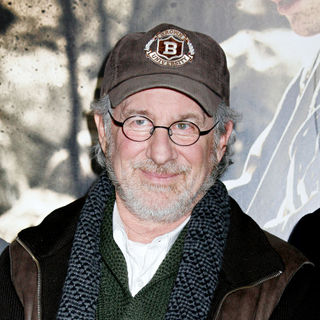 Steven Spielberg in Los Angeles Premiere of HBO's new mini series 'The Pacific'