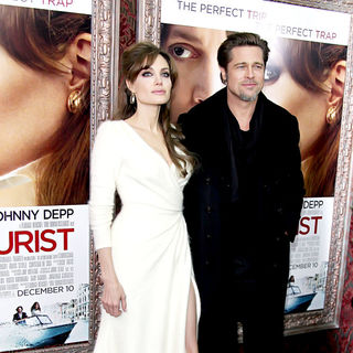 Angelina Jolie, Brad Pitt in Columbia Pictures Presents The World Premiere of The Tourist