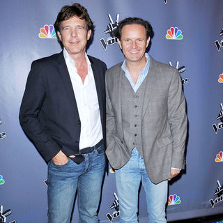 John de Mol, Mark Burnett in NBC Press Junket for 'The Voice'