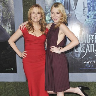 Lea Thompson, Madelyn Deutch in Beautiful Creatures Los Angeles Premiere
