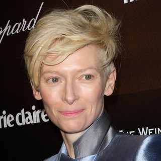 Tilda Swinton in The 69th Annual Golden Globe Awards The Weinstein Company After Party