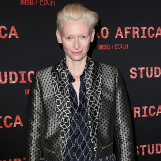 Tilda Swinton in Diesel+Edun's Launch Party for Studio Africa Live