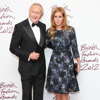 Harold Tillman, Princess Beatrice in The British Fashion Awards 2012 - Arrivals