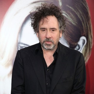 Tim Burton in Dark Shadows Premiere