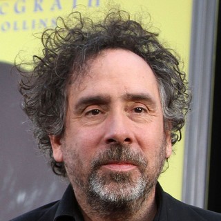 Tim Burton in Dark Shadows Premiere