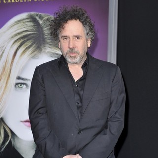 Tim Burton in Dark Shadows Premiere