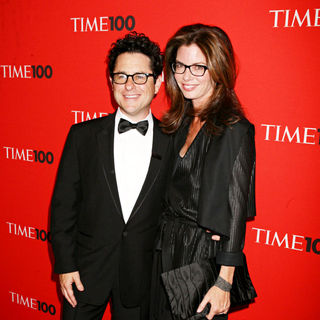 J.J. Abrams, Katie McGrath in 2010 TIME 100 Gala