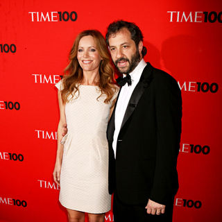 Leslie Mann, Judd Apatow in 2010 TIME 100 Gala