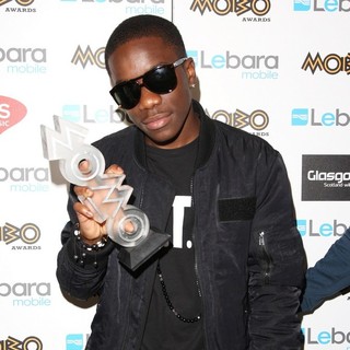 Tinchy Stryder in The MOBO Awards 2011 - Press Room