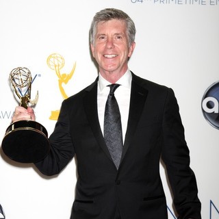 Tom Bergeron in 64th Annual Primetime Emmy Awards - Press Room