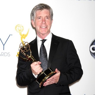 Tom Bergeron in 64th Annual Primetime Emmy Awards - Press Room