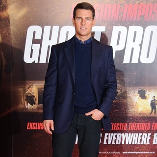 Tom Cruise in The UK Premiere Mission: Impossible - Ghost Protocol - Arrivals