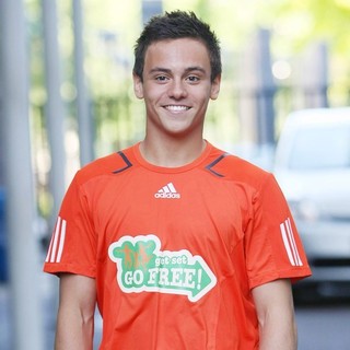 Tom Daley in Tom Daley at The ITV Studios