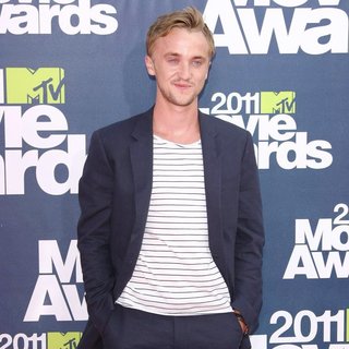 Tom Felton in 2011 MTV Movie Awards - Arrivals