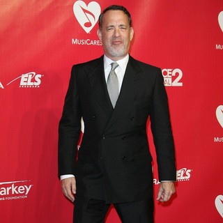 Tom Hanks in 2012 MusiCares Person of The Year Gala Honoring Paul McCartney