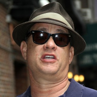 Tom Hanks in The Late Show with David Letterman - Arrivals
