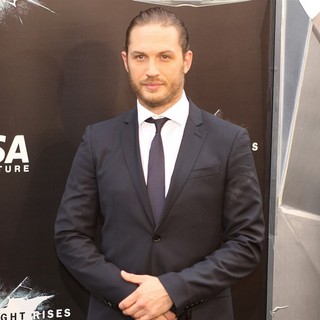 Tom Hardy in The Dark Knight Rises New York Premiere - Arrivals