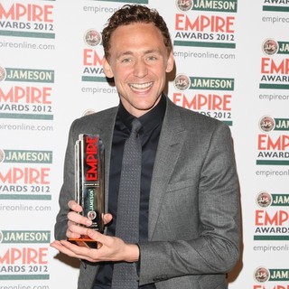 Tom Hiddleston in The Empire Film Awards 2012 - Press Room