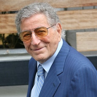 Tony Bennett in Celebrities Outside The ITV Studios