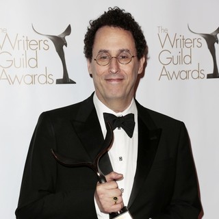 Tony Kushner in 2013 Writers Guild Awards - Press Room