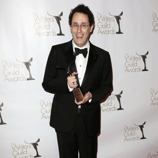 Tony Kushner in 2013 Writers Guild Awards - Press Room