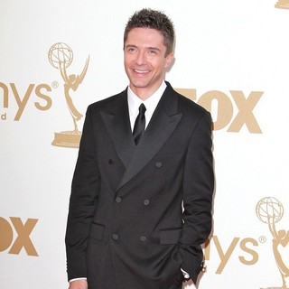 Topher Grace in The 63rd Primetime Emmy Awards - Arrivals