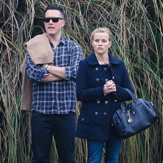 Jim Toth, Reese Witherspoon in Reese Witherspoon Watches Son Deacon's Soccer Game