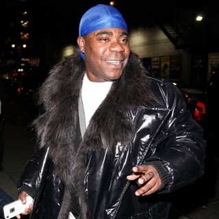 Tracy Morgan in Celebrities for The Late Show with David Letterman