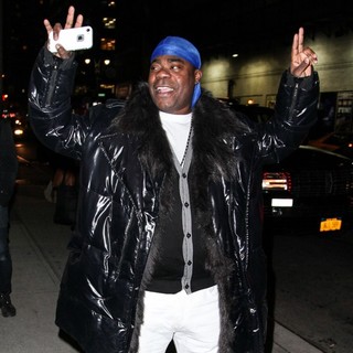 Tracy Morgan in Celebrities for The Late Show with David Letterman