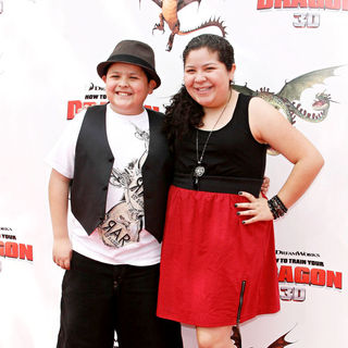 Rico Rodriguez, Raini Rodriguez in Los Angeles Premiere of 'How to Train Your Dragon'