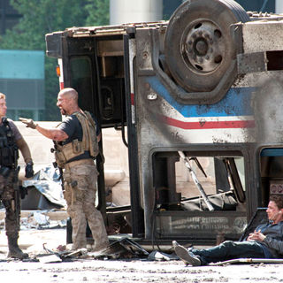 Shia LaBeouf in On The Set of New Movie "Transformers 3"