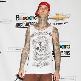 Travis Barker, Blink-182 in The 2011 Billboard Music Awards - Press Room