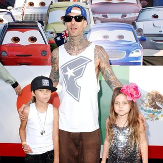 Travis Barker in The Los Angeles Premiere of Cars 2 - Arrivals