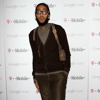 Travis McCoy in Celebrity Magenta Carpet Arrivals at The Launch Party for Google Music Available on T-Mobile