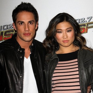 Michael Trevino, Jenna Ushkowitz in 102.7 KIIS FM's Jingle Ball 2011 - Arrivals