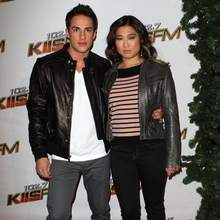 Michael Trevino, Jenna Ushkowitz in 102.7 KIIS FM's Jingle Ball 2011 - Arrivals