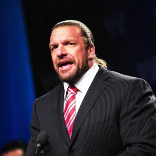 Triple H in A Press Conference with WWE Superstars for WrestleMania XXVII - triple-h-press-conference-with-wwe-superstars-02