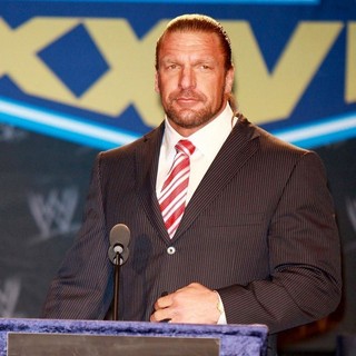 Triple H in A Press Conference with WWE Superstars for WrestleMania XXVII - triple-h-press-conference-with-wwe-superstars-04