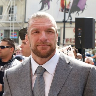 Triple H in Vince McMahon Honoured with The 2357th Star on The Hollywood Walk of Fame on Hollywood Boulevard