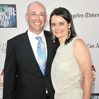 Don't Be Afraid of the Dark Premiere at 2011 LAFF - Arrivals - troy-nixey-michelle-premiere-don-t-be-afraid-of-the-dark-01