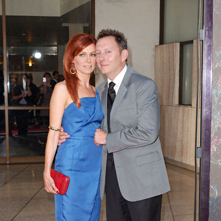 Carrie Preston, Michael Emerson in HBO's "True Blood" Season 3 Premiere - Red Carpet