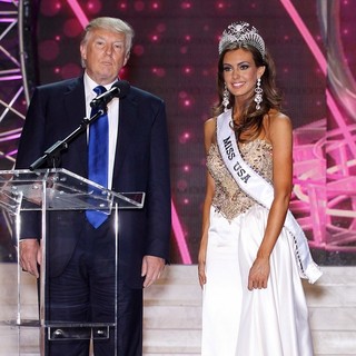 Donald Trump, Erin Brady (II) in Erin Brady Is Crowned 2013 Miss USA