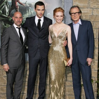 Stanley Tucci, Nicholas Hoult, Eleanor Tomlinson, Bill Nighy in Premiere of Jack the Giant Slayer