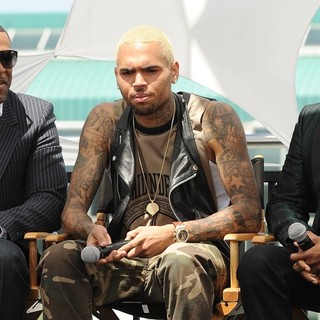Chris Brown in BET Awards 2013 Press Conference - tucker-brown-wilson-bet-awards-2013-press-conference-01
