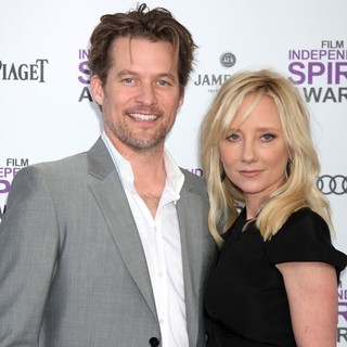 James Tupper, Anne Heche in 27th Annual Independent Spirit Awards - Arrivals