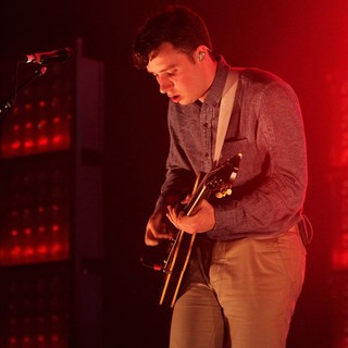 Sam Halliday, Two Door Cinema Club in Two Door Cinema Club Performing Live on Stage During The NME Award Tour Night